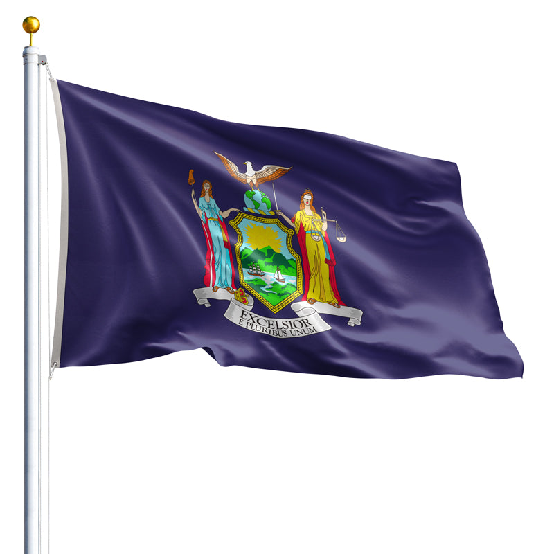 5' x 8' New York Flag - Nylon