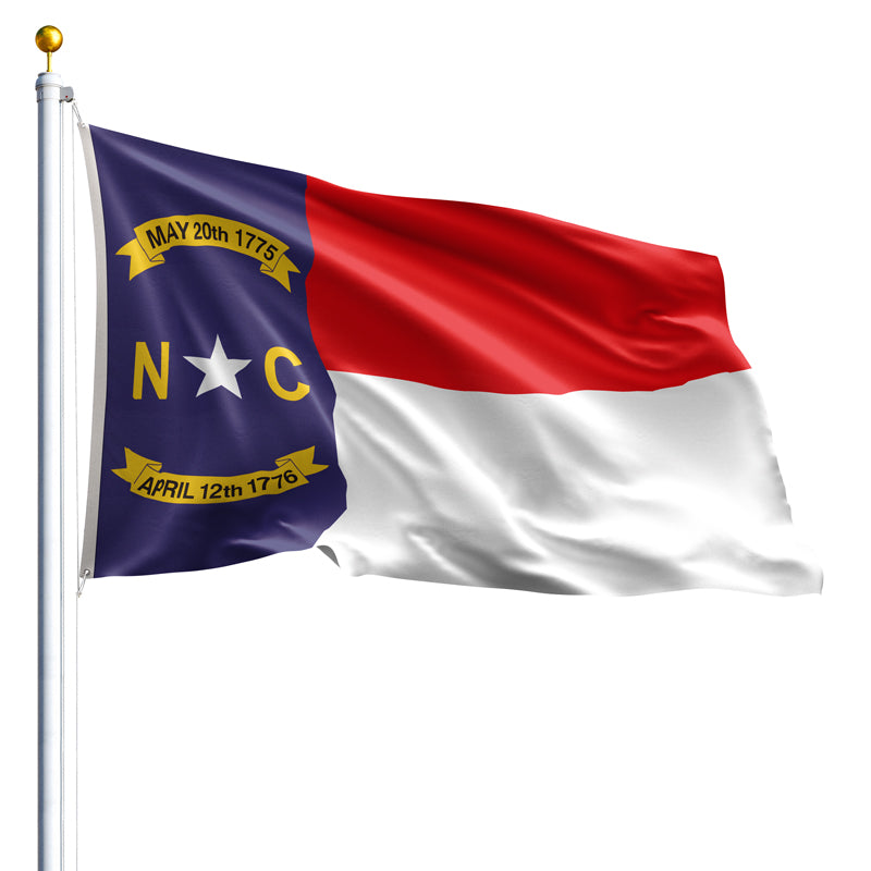 6' x 10' North Carolina Flag - Nylon