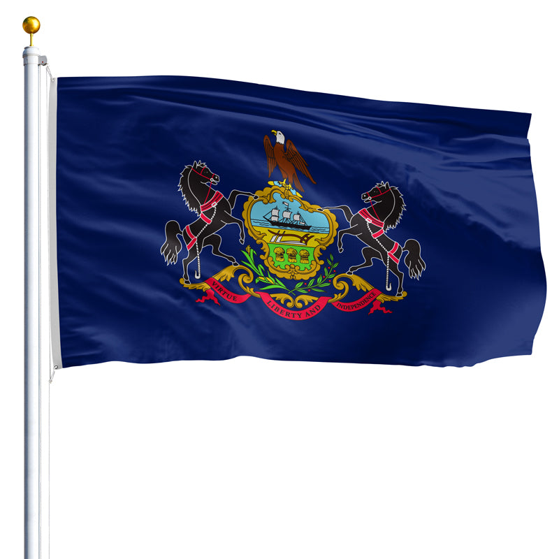 3' x 5' Pennsylvania Flag - Polyester