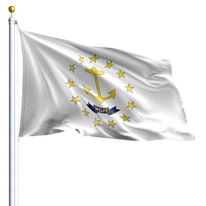 12" x 18" Rhode Island Flag