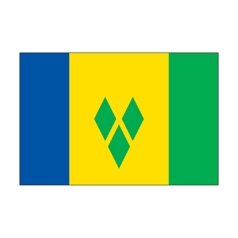 5' x 8' St. Vincent & The Grenadines - Nylon
