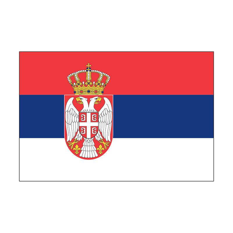 3' x 5' Serbia - Nylon