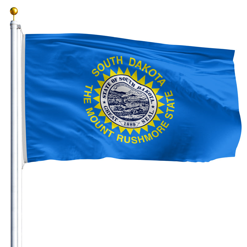 4' x 6' South Dakota Flag - Polyester
