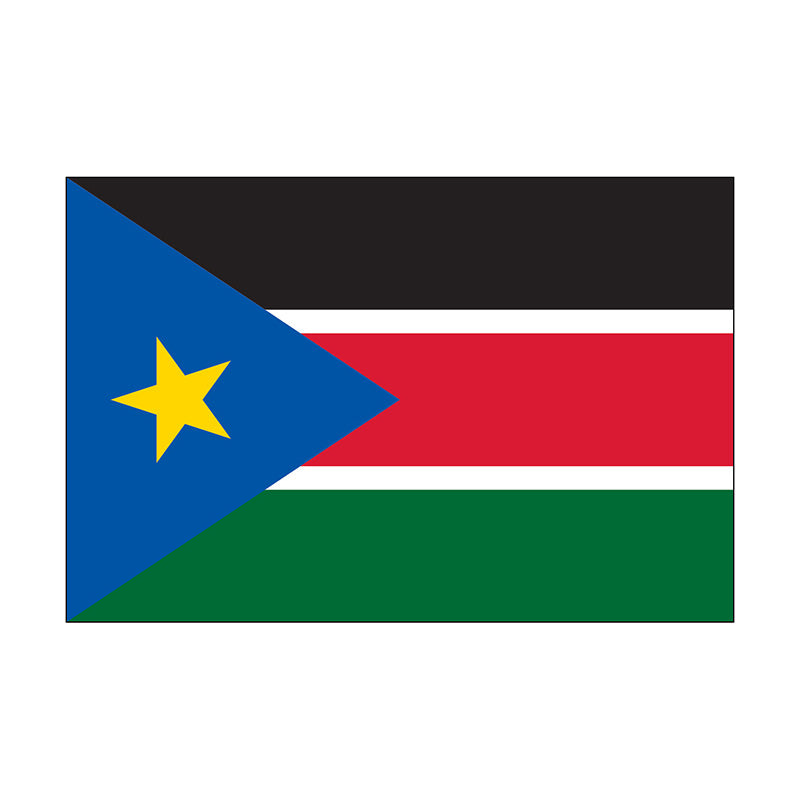 3' x 5' South Sudan - Nylon