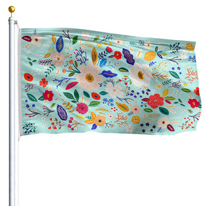 3' x 5' Spring Flowers - Nylon