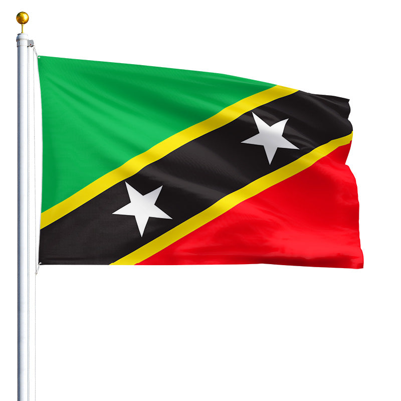 5' x 8' St. Kitts and Nevis - Nylon