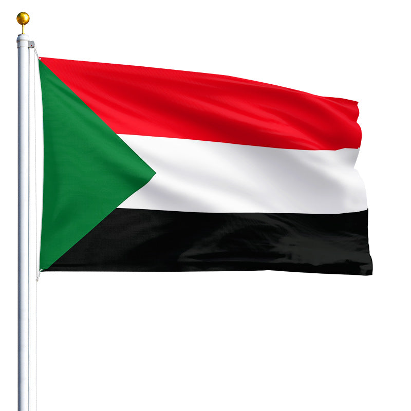 3' x 5' Sudan - Nylon – Eder Flag