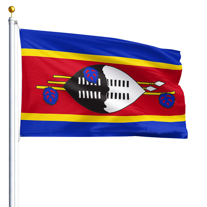 6' x 10' Swaziland/Eswatini Flag