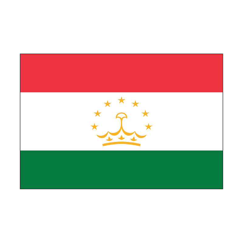 Tajikistan Flag