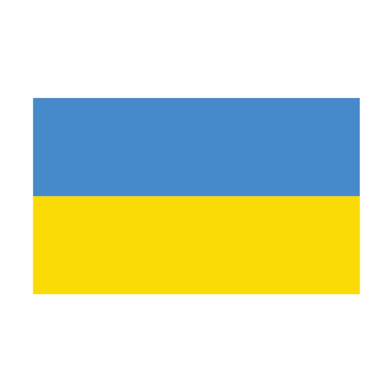 4' x 6' Ukraine Flag - Nylon