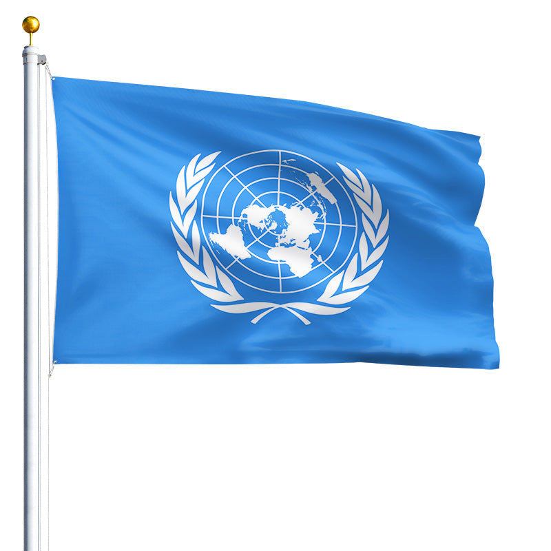 5' x 8' United Nations - Nylon