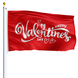 3' x 5' Happy Valentine's - Nylon