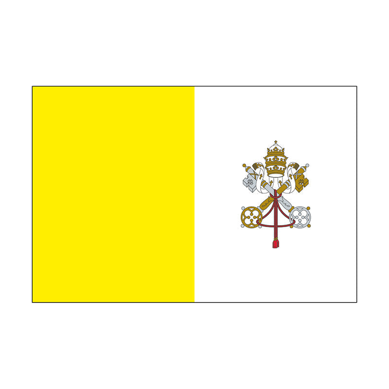 4' x 6' Vatican City - Nylon