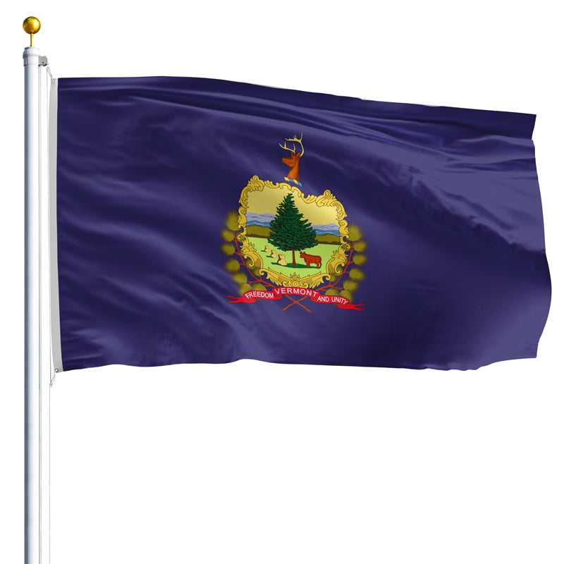 3' x 5' Vermont Flag - Polyester