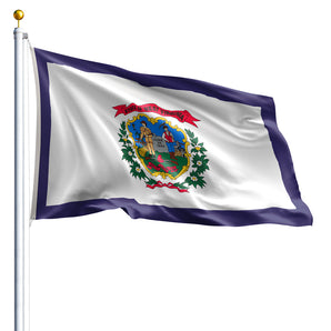 12" x 18" West Virginia Flag