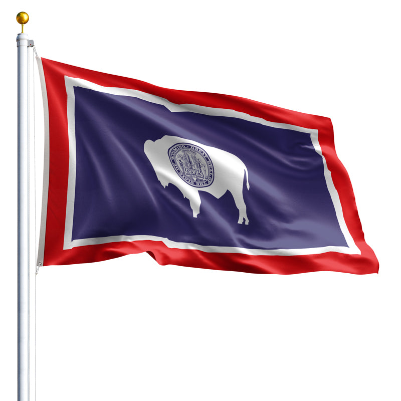 3' x 5' Wyoming Flag - Nylon