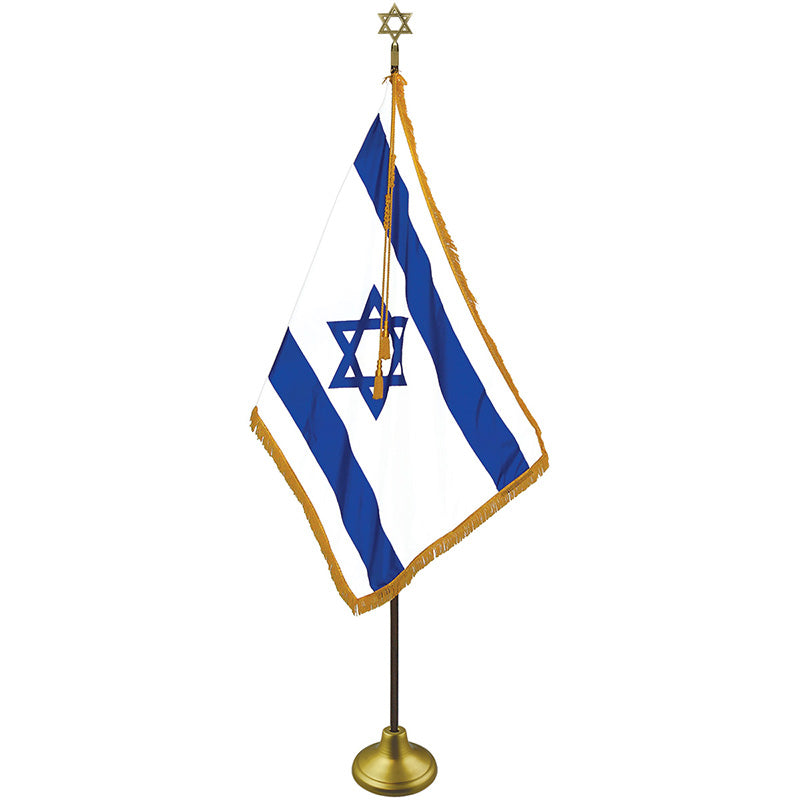 Israel Indoor Flag Set