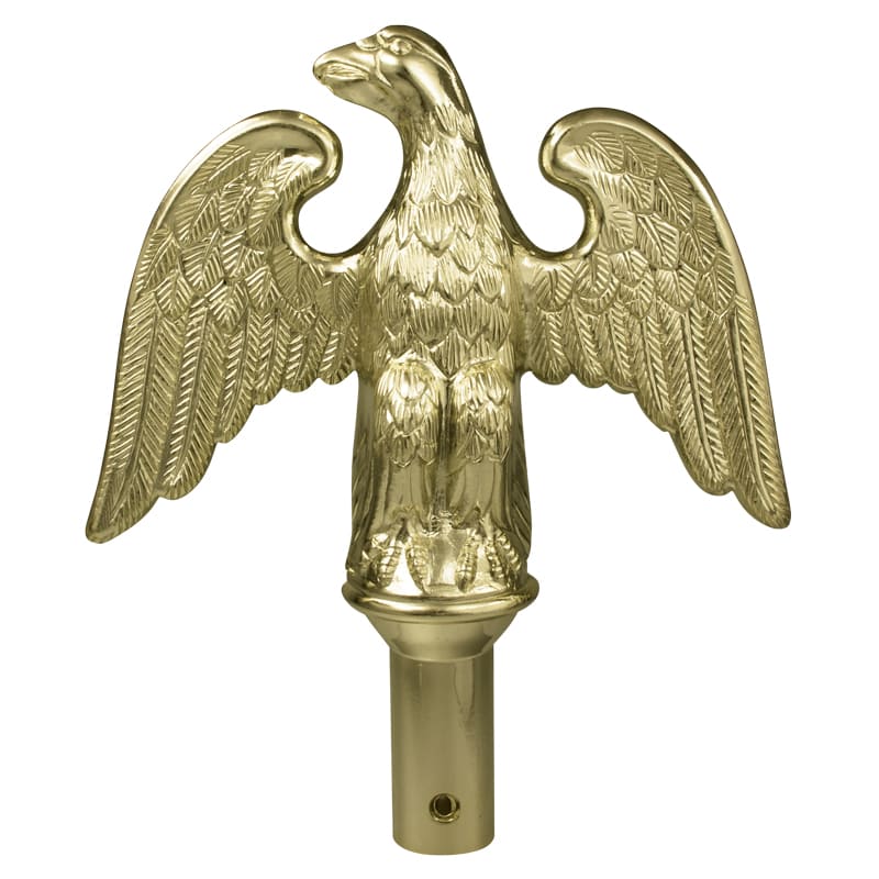 Gold Perched Eagle