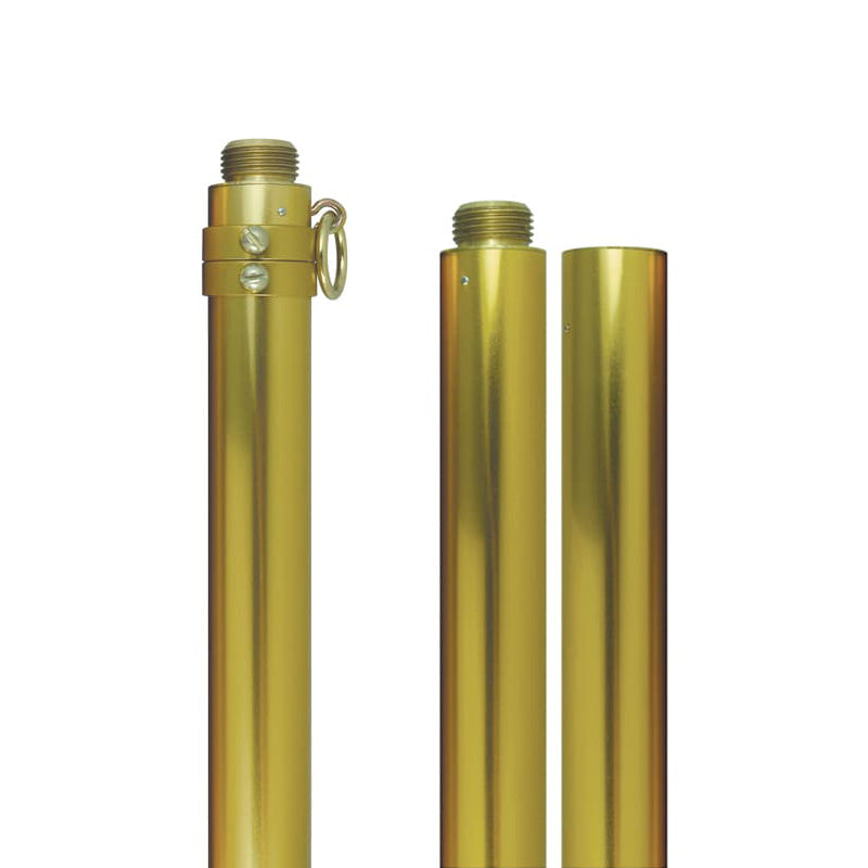 Deluxe Aluminum Poles - Gold