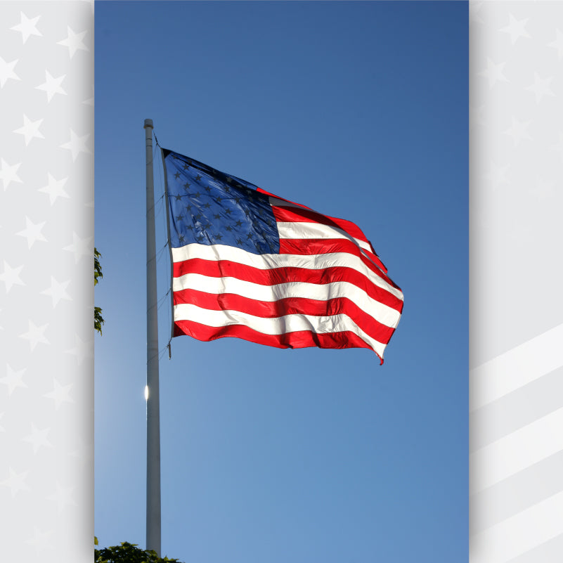 8' x 12' American Flag - Polyester