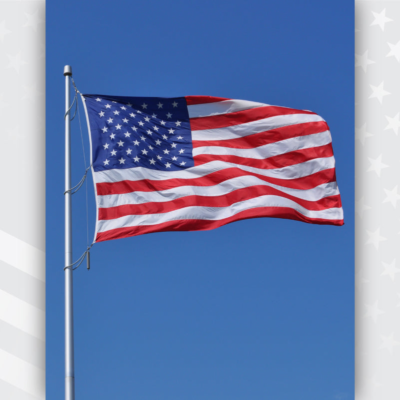 8' x 12' American Flag - Nylon NF12