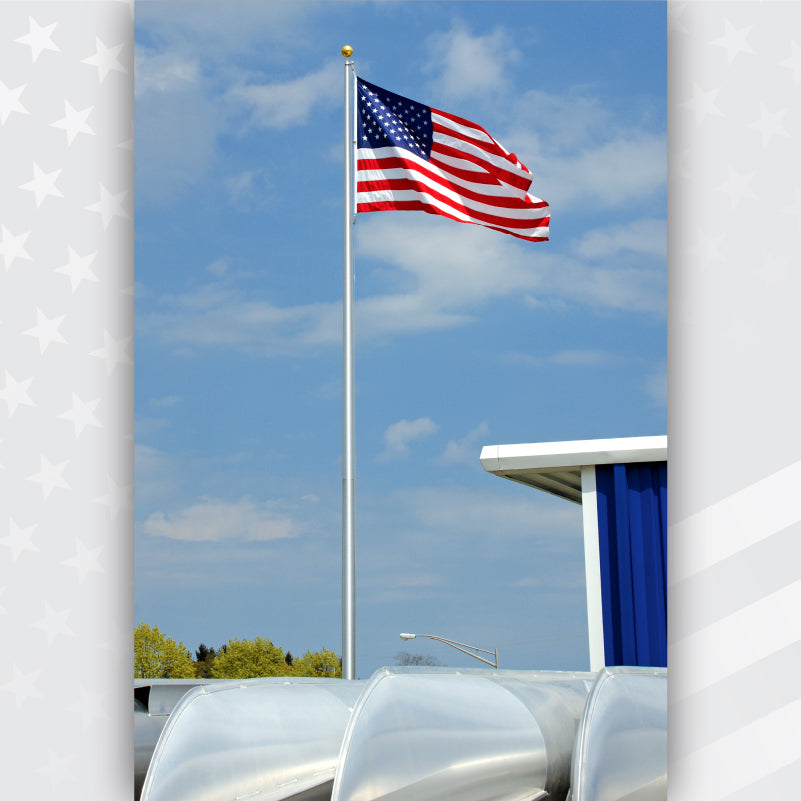 20' x 38' American Flag - Polyester PF38