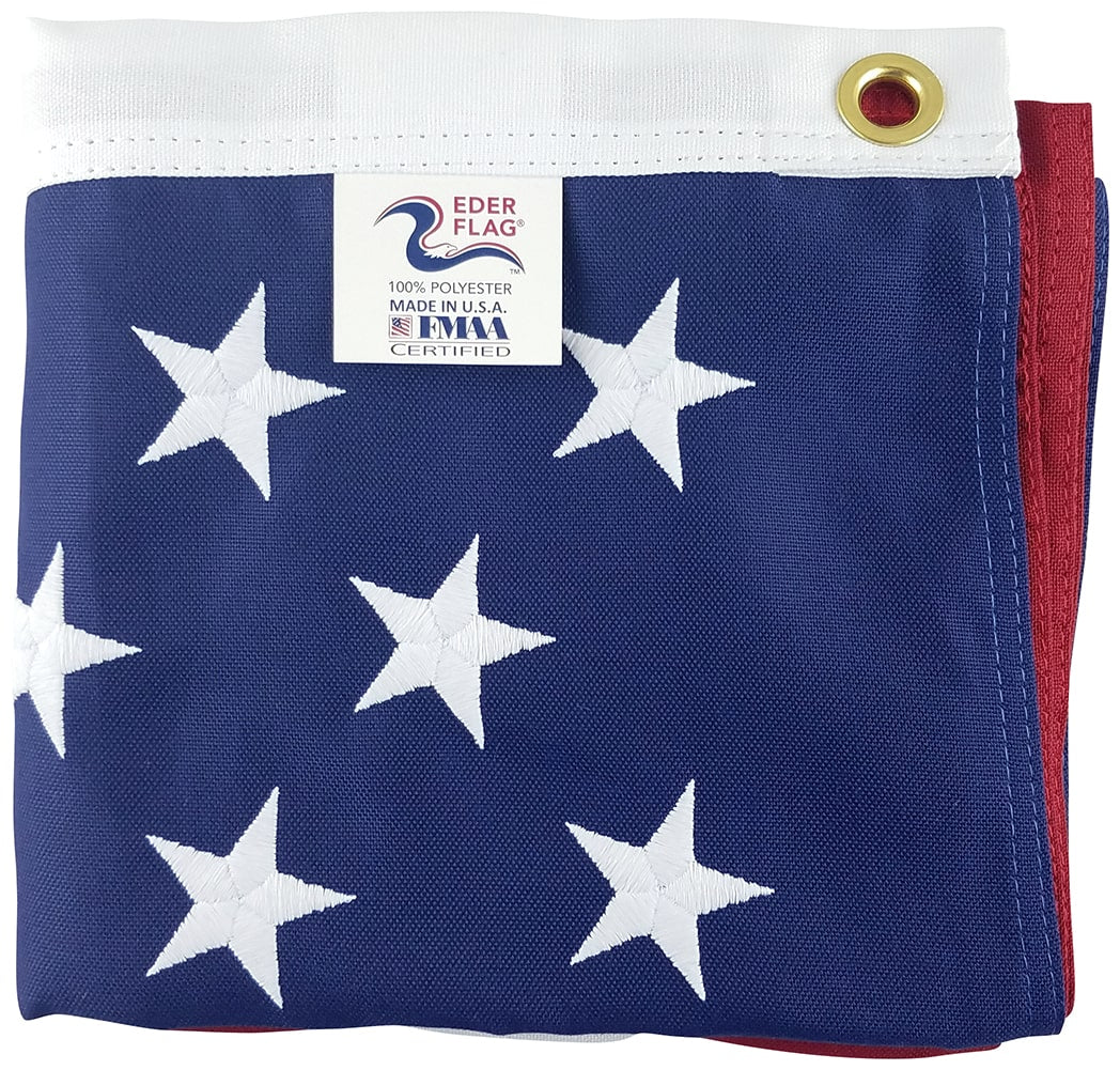 4' x 6' American Flag - Polyester PF6