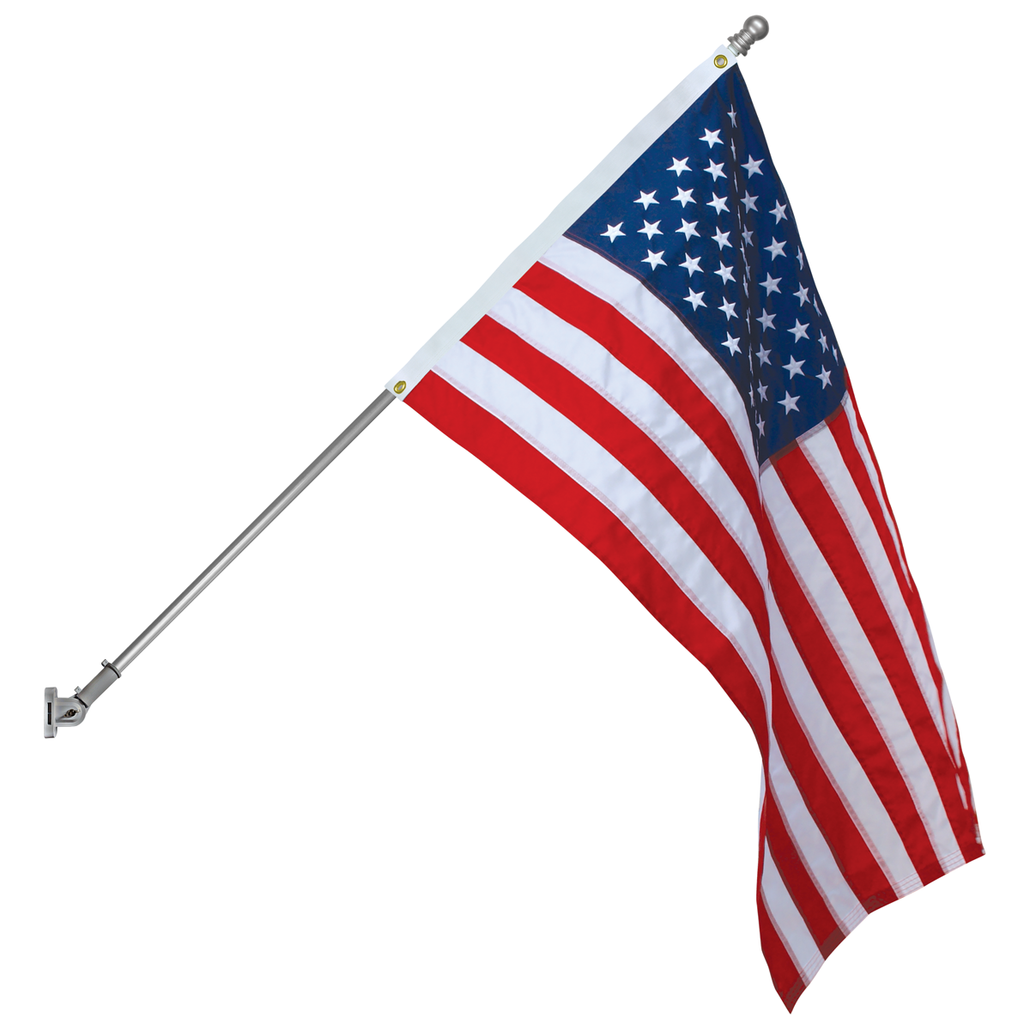 American Flag Kit - Silver Pole – Eder Flag